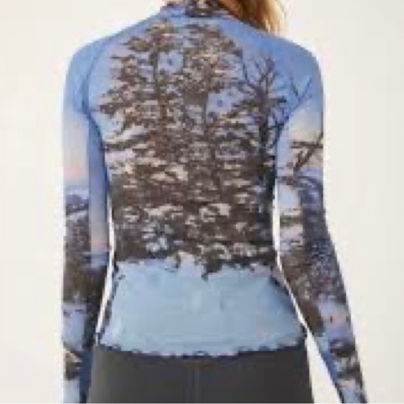 Free People Movement Printed High Jump Long
Sleeve Top - NWT - Picture 3 of 6